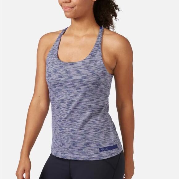 Rab Lineal Strappy Active Tank with Shelf Bra - Picture 1 of 6